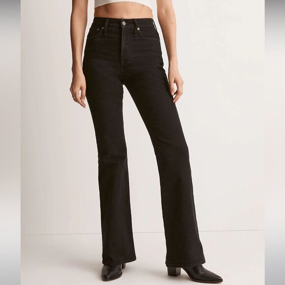 Madewell The Perfect Vintage Flare Jeans High Rise in Sherborn Wash Size 33 NWT - Picture 1 of 10